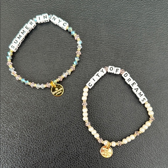 2 NYC themed Little Words Project Bracelets - Picture 1 of 5